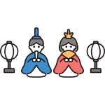 Hina Dolls SVG Icon